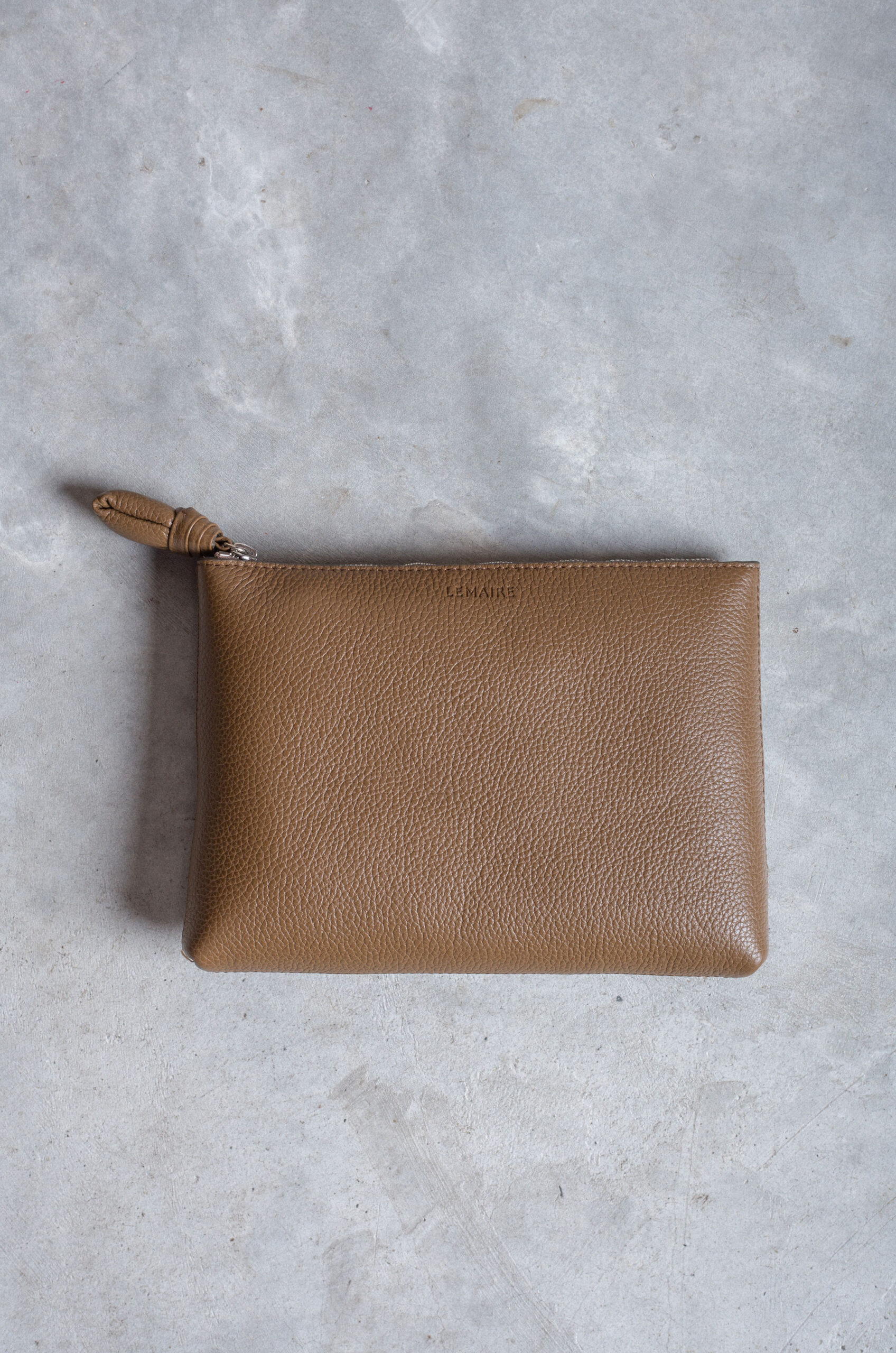 Très Bien - Lemaire Cross-Body Envelope Bag Olive Brown