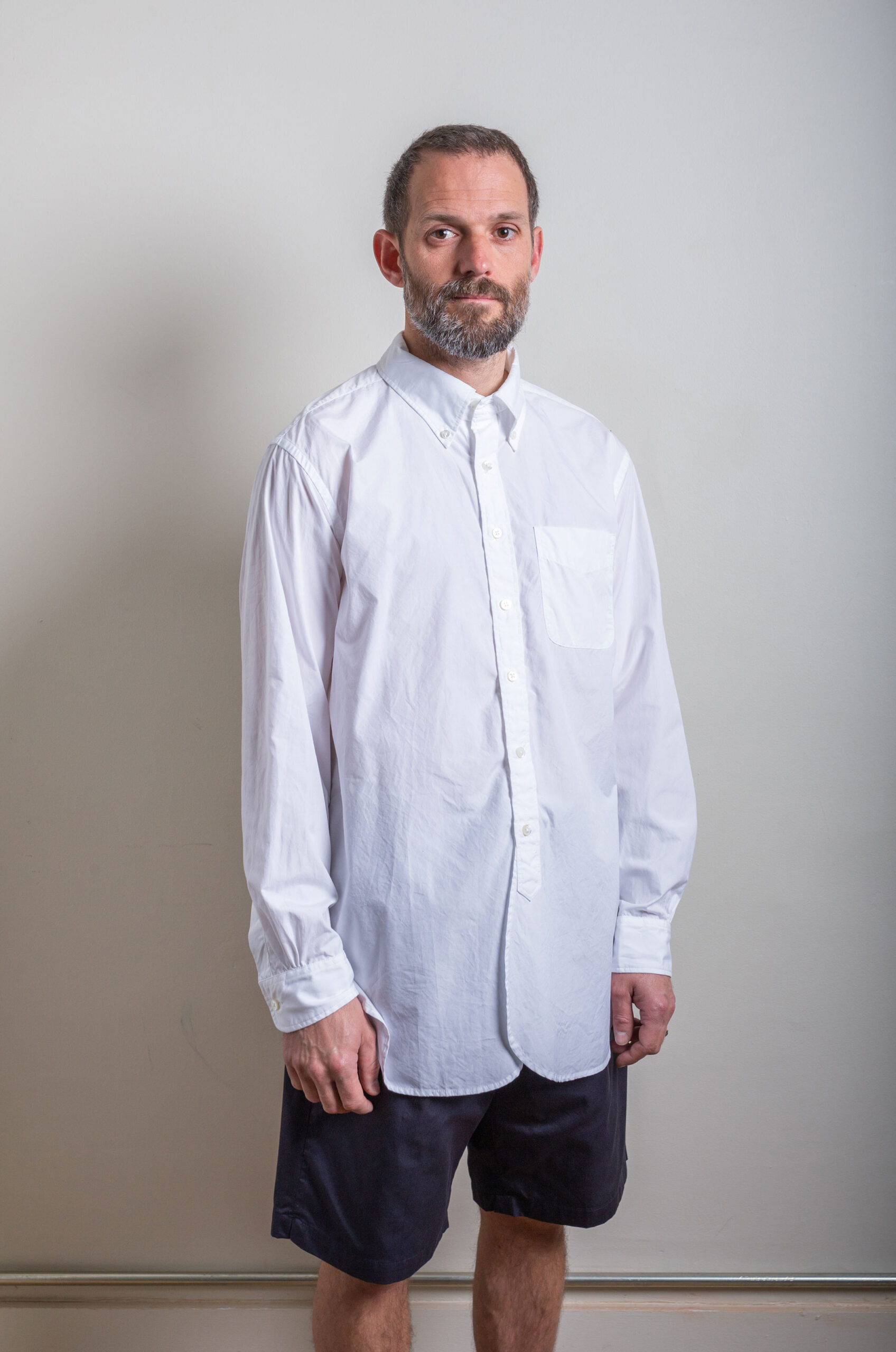 Engineered Garments - 19 Century BD Shirt - White - RENDEZ-VOUS STORE