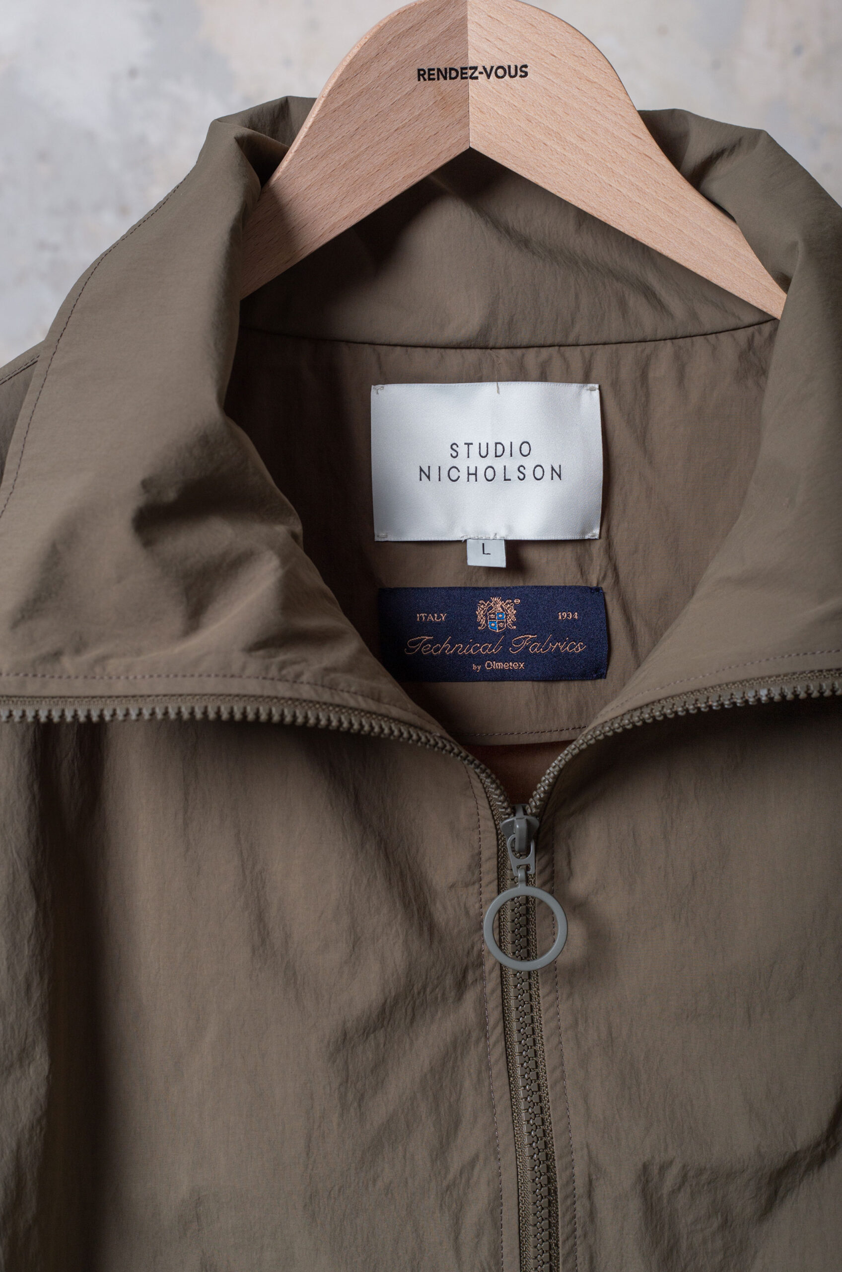 Studio Nicholson - Half Zip Jacket SNM991 - Olive