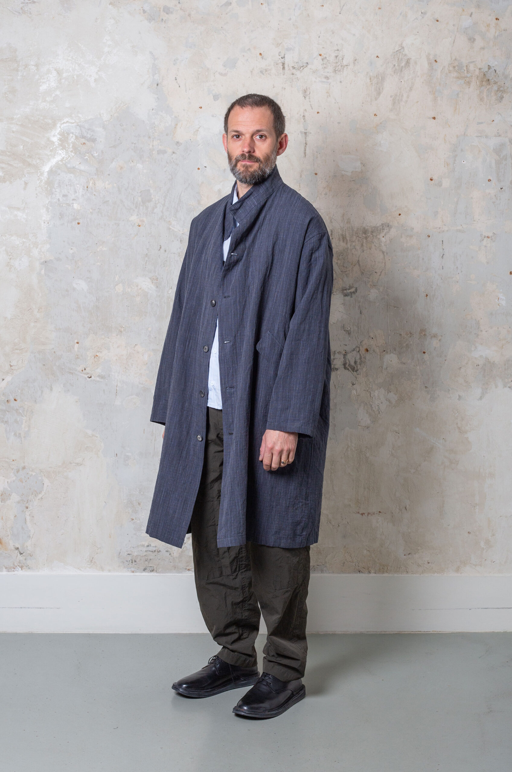 人気No.1/本体 BERGFABEL UNLINED OVERSIZE COTTON COAT