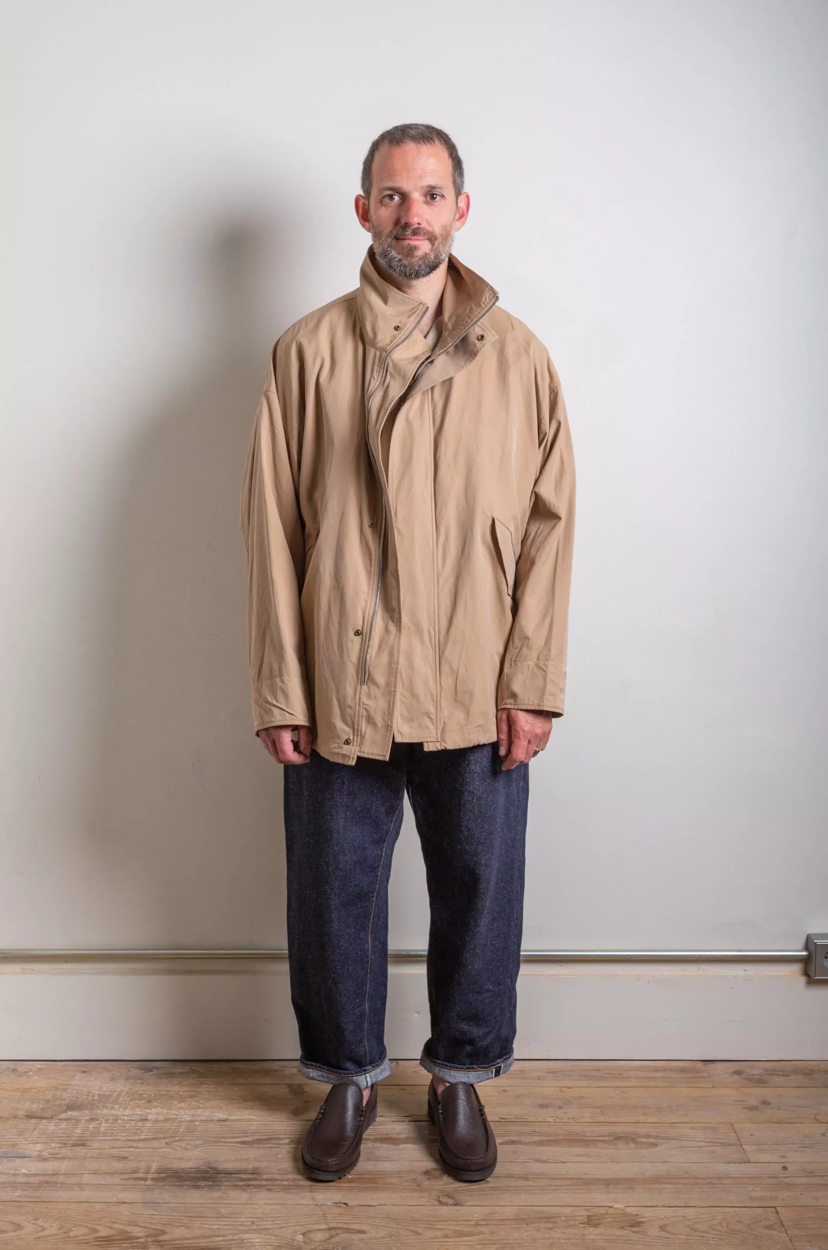 Kaptain Sunshine - Short Mill Coat - Khaki