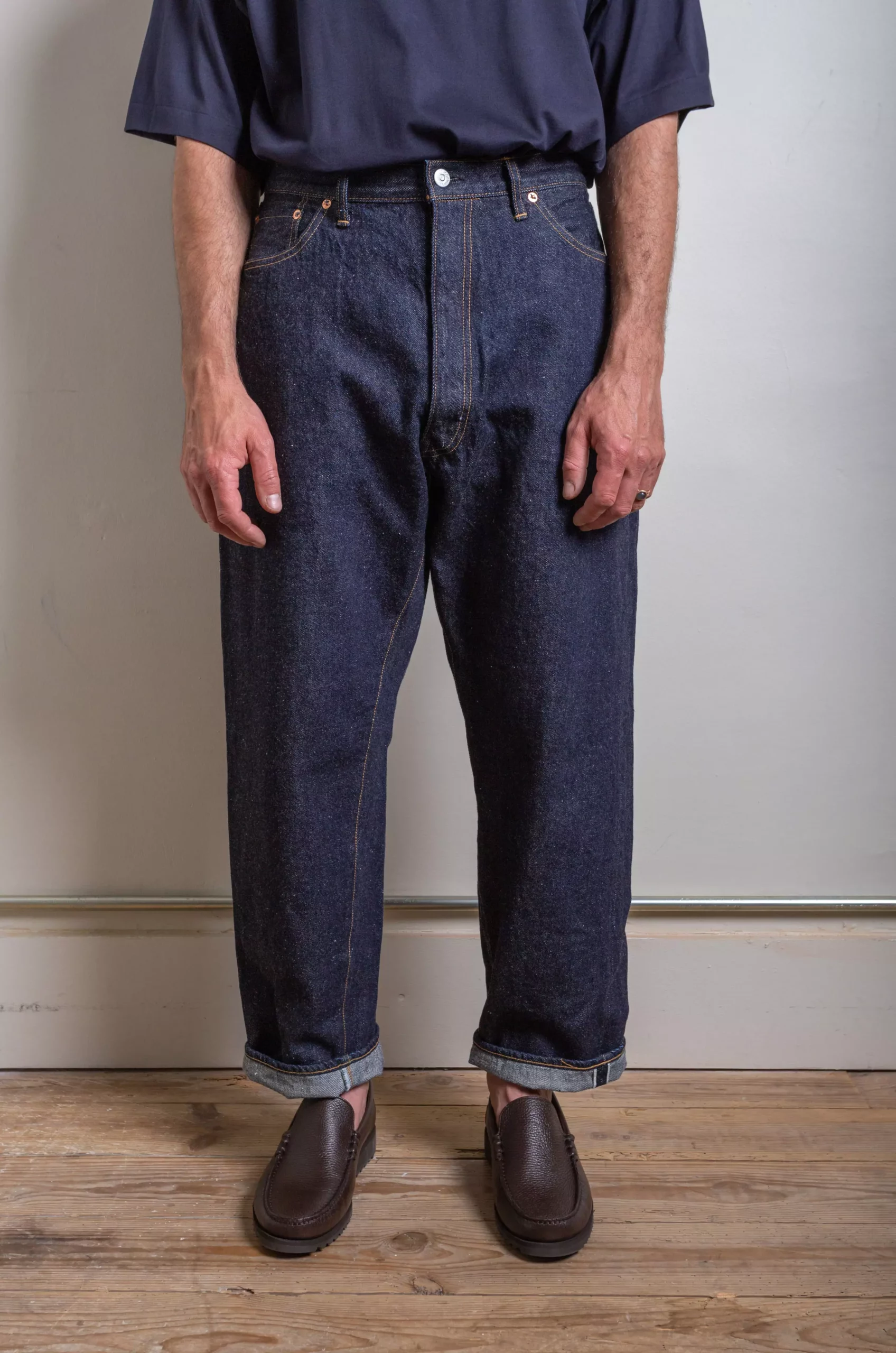 Kaptain Sunshine - Men Pant - Indigo - Rendez-vous Store