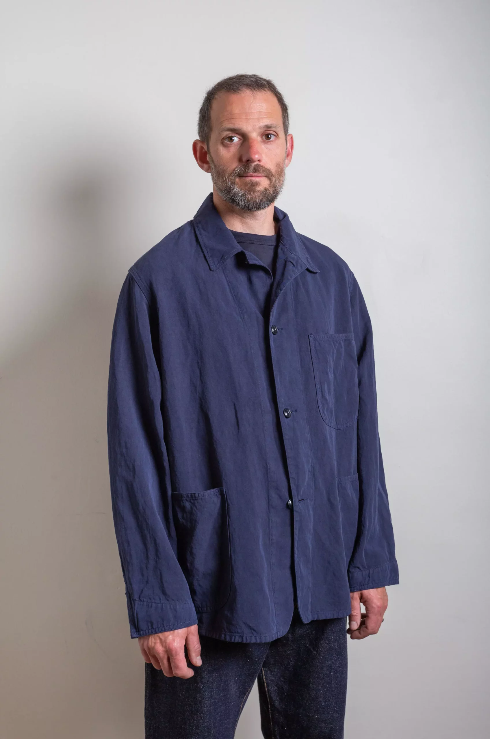 Kaptain Sunshine - Coverall Jacket - Navy