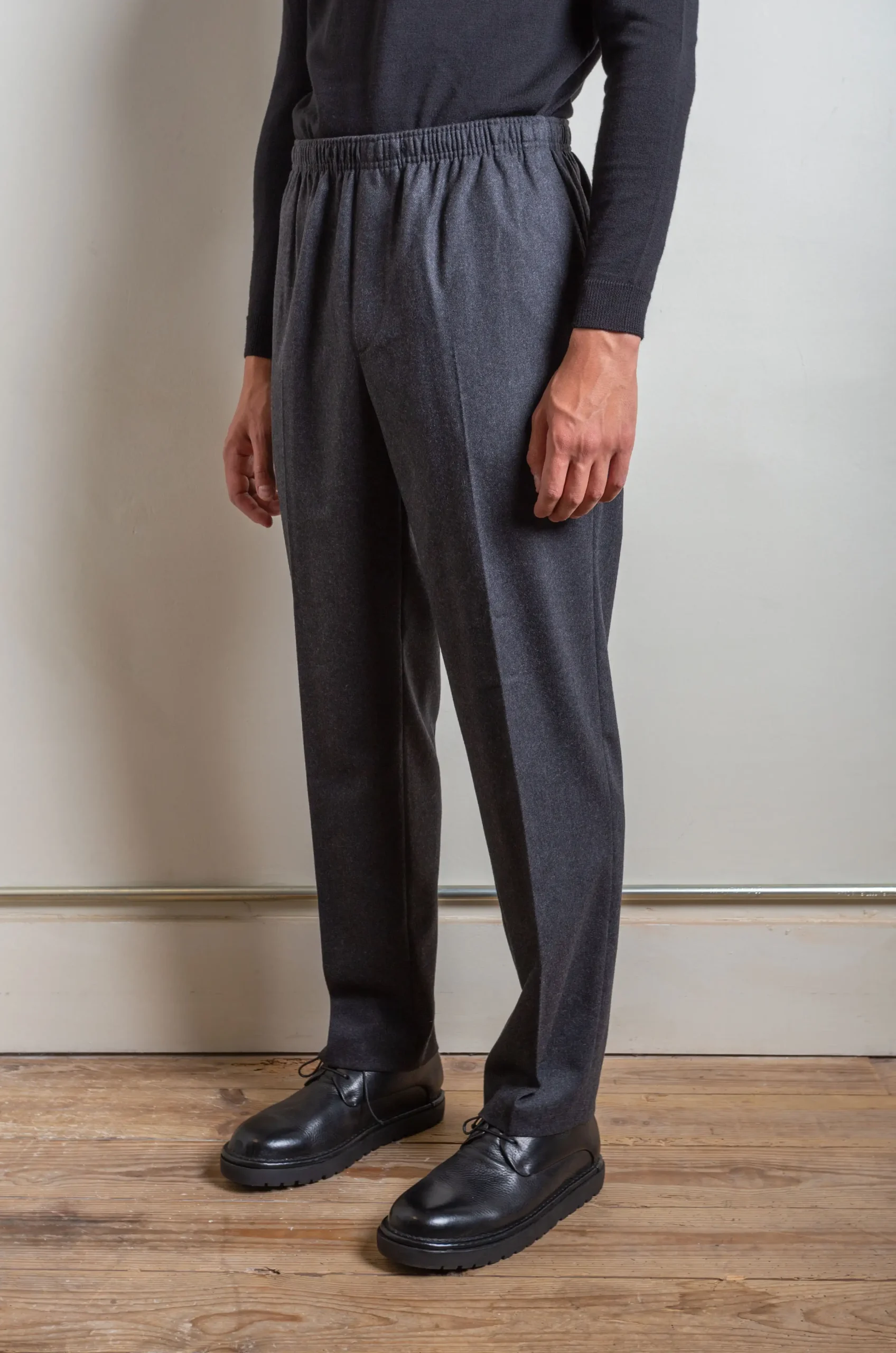 Cellar Door - Alfred Coulisse Trousers - Grigio Scuro