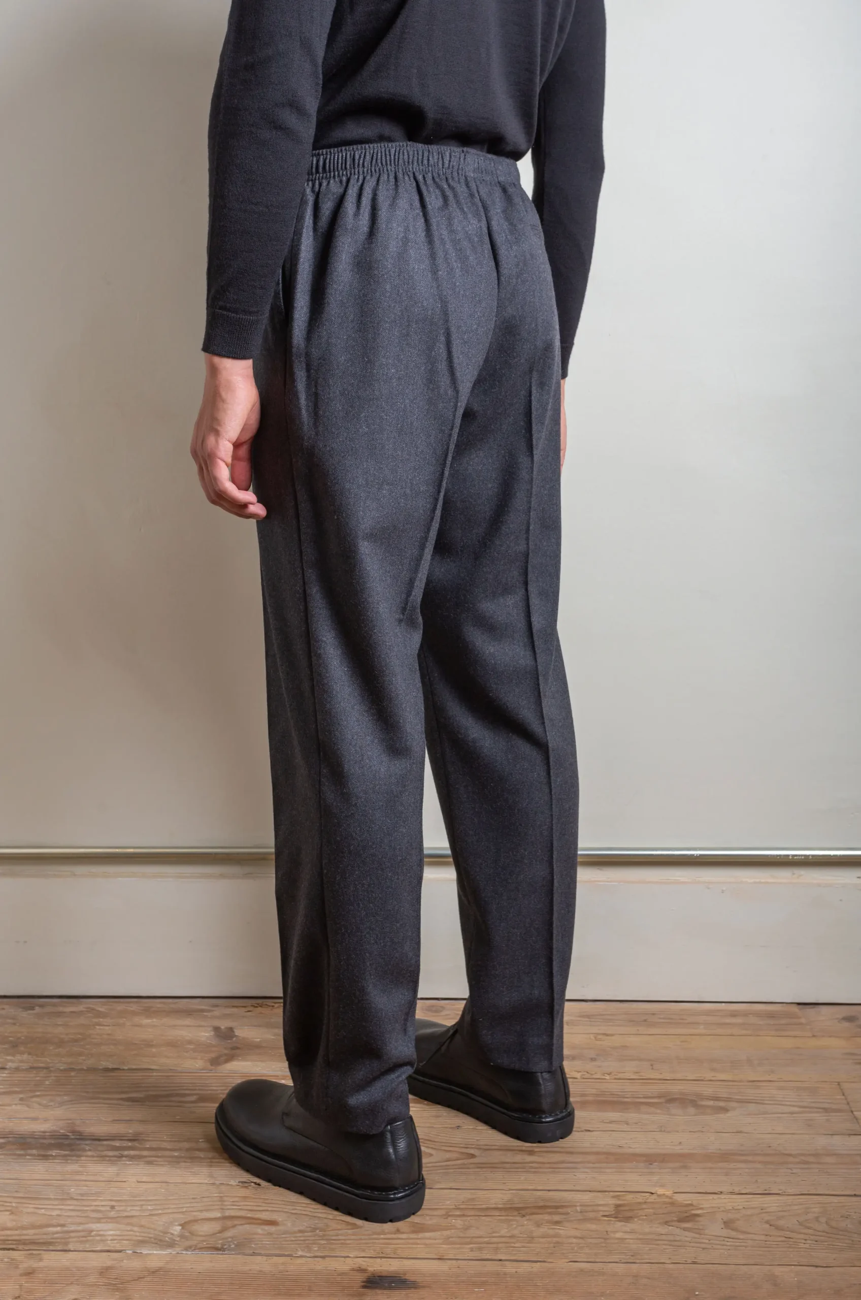 Cellar Door - Alfred Coulisse Trousers - Grigio Scuro