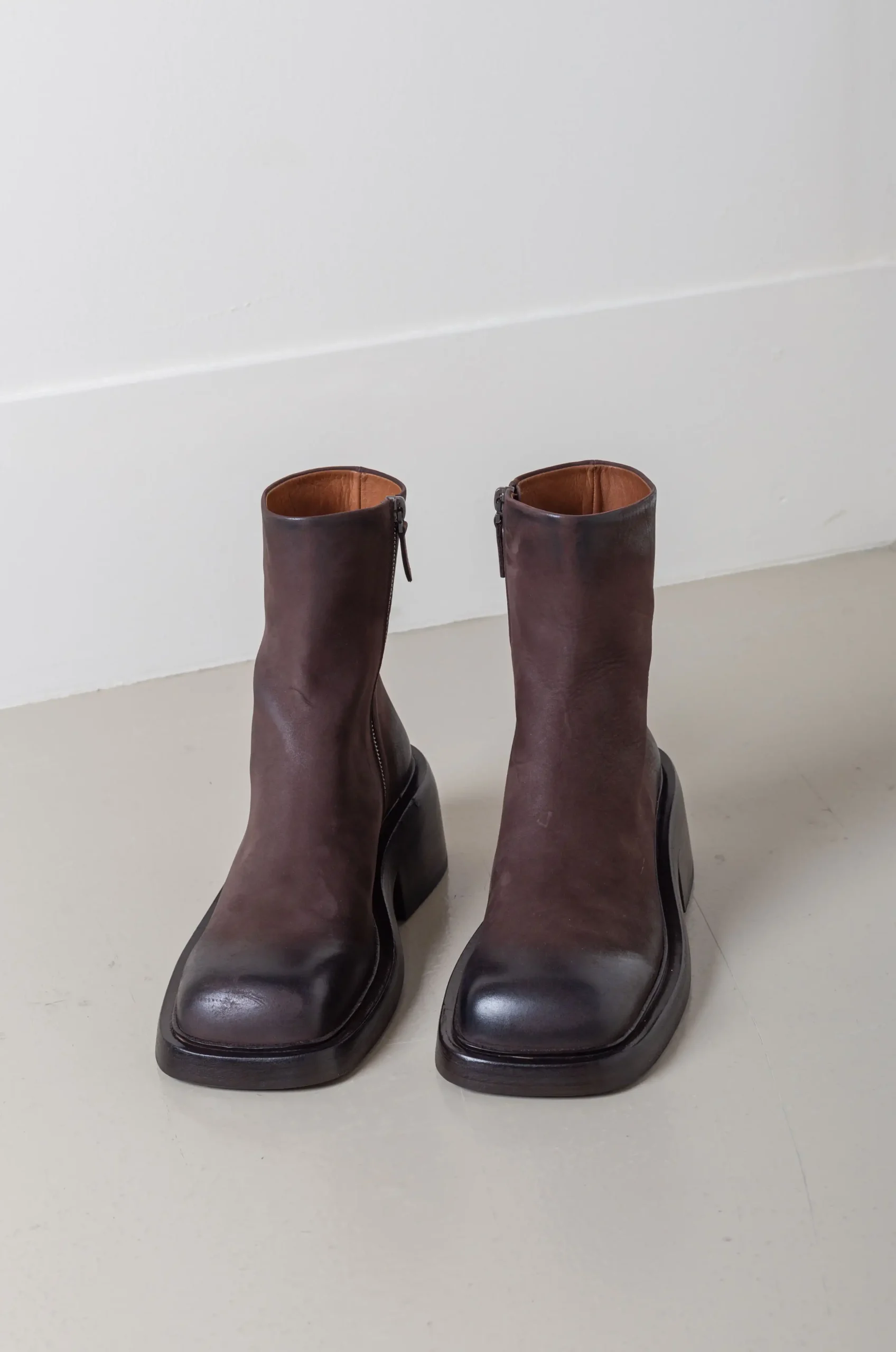 Marsèll Tillona 50mm leather boots - Brown