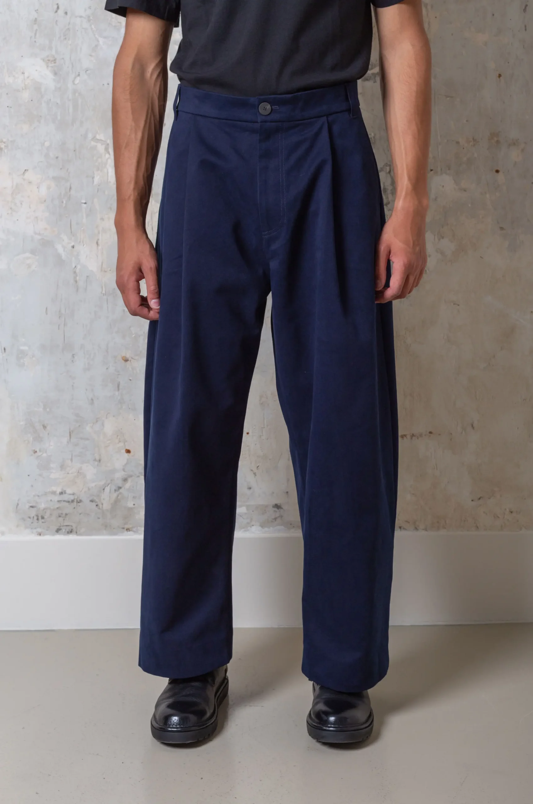 Studio Nicholson - Pant Sorte SNM-351 - Dark Navy