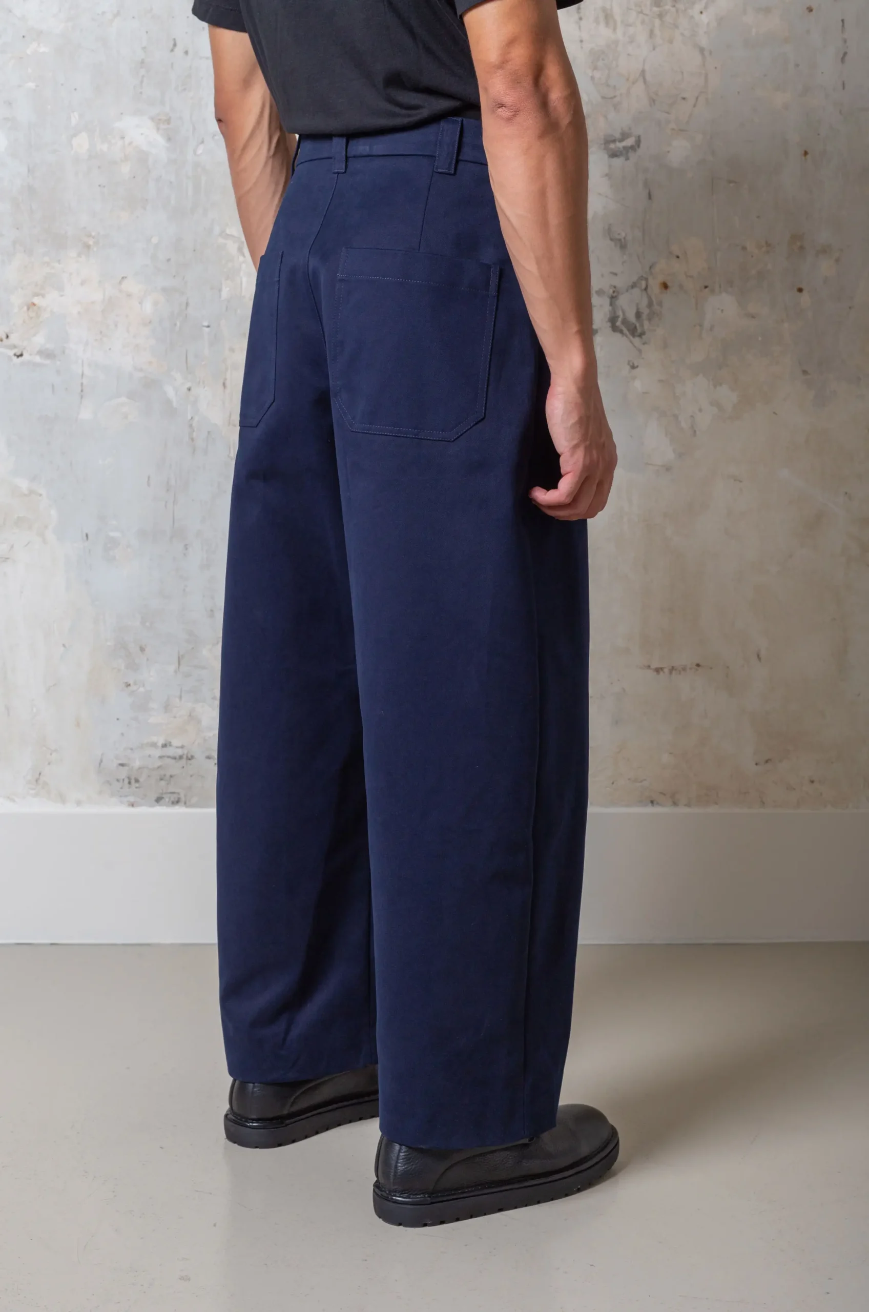 Studio Nicholson - Pant Sorte SNM-351 - Dark Navy