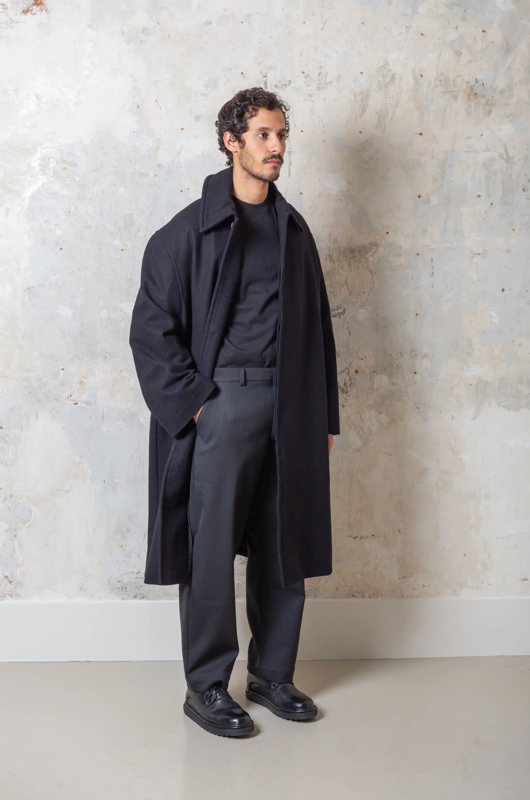 Studio Nicholson - Coat Wain SNM-1027 - Black