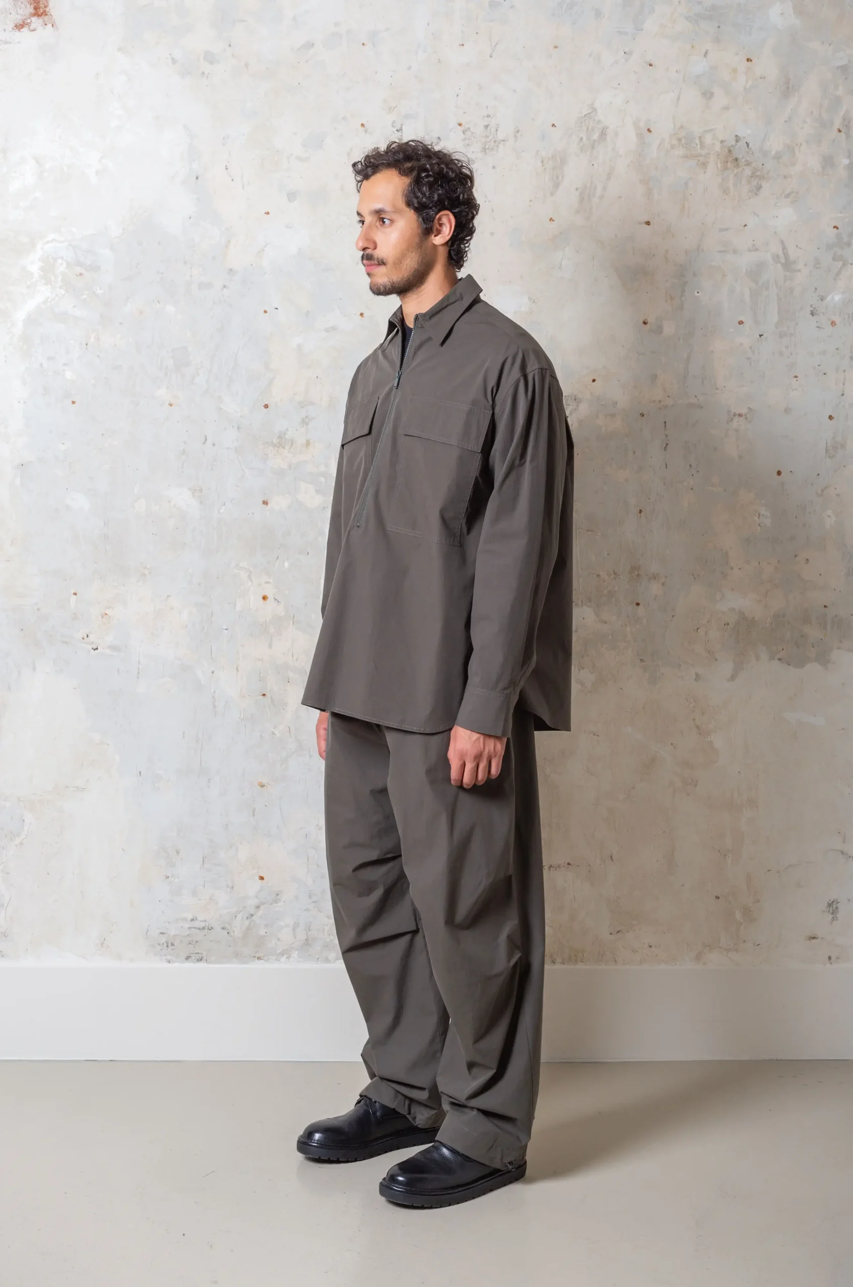 STUDIO NICHOLSON CARBON OVERSHIRT SN-151メンズ - everestgranite.ca