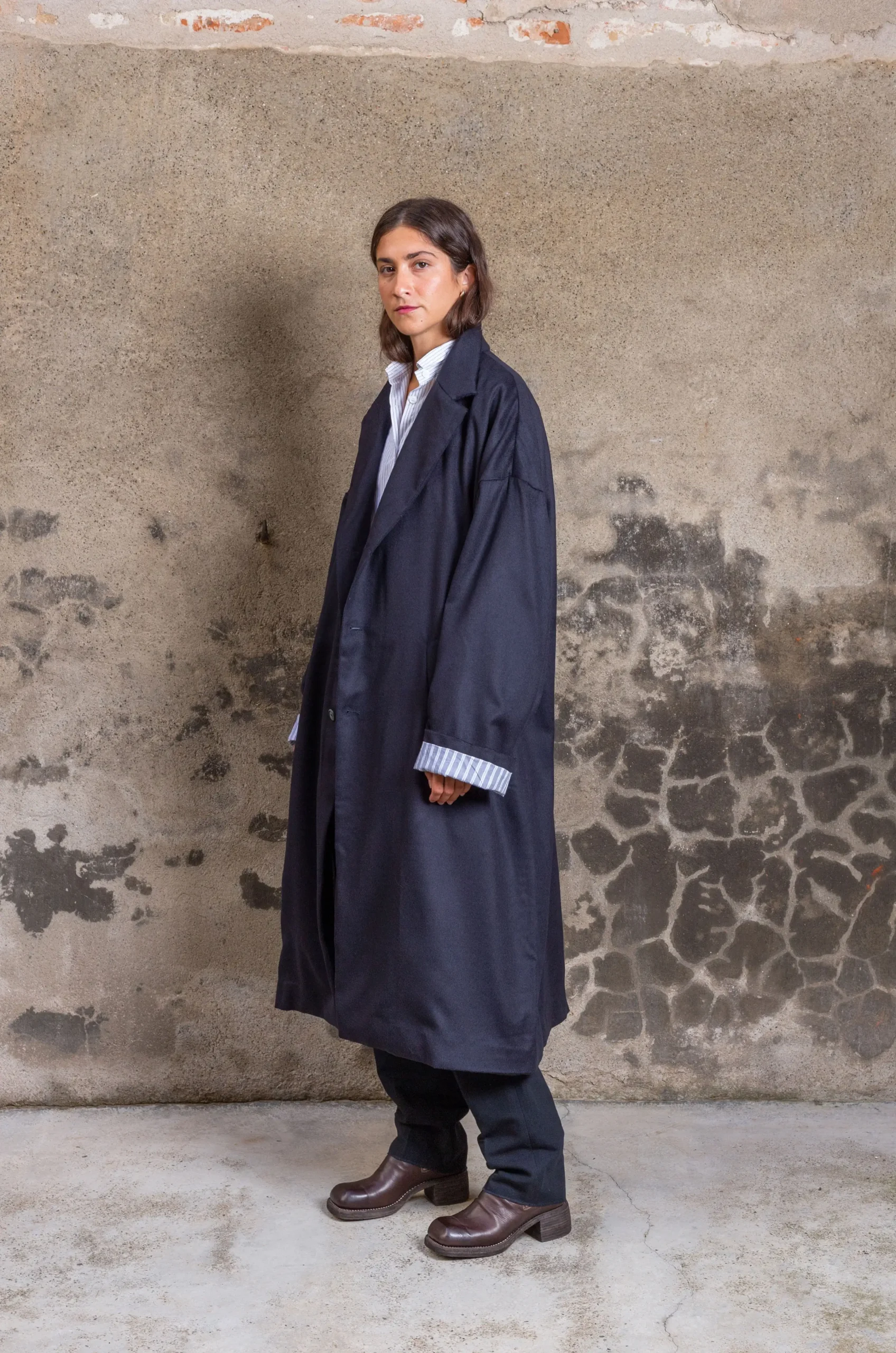 BERGFABEL MOON COATCOMOLI - ステンカラーコート