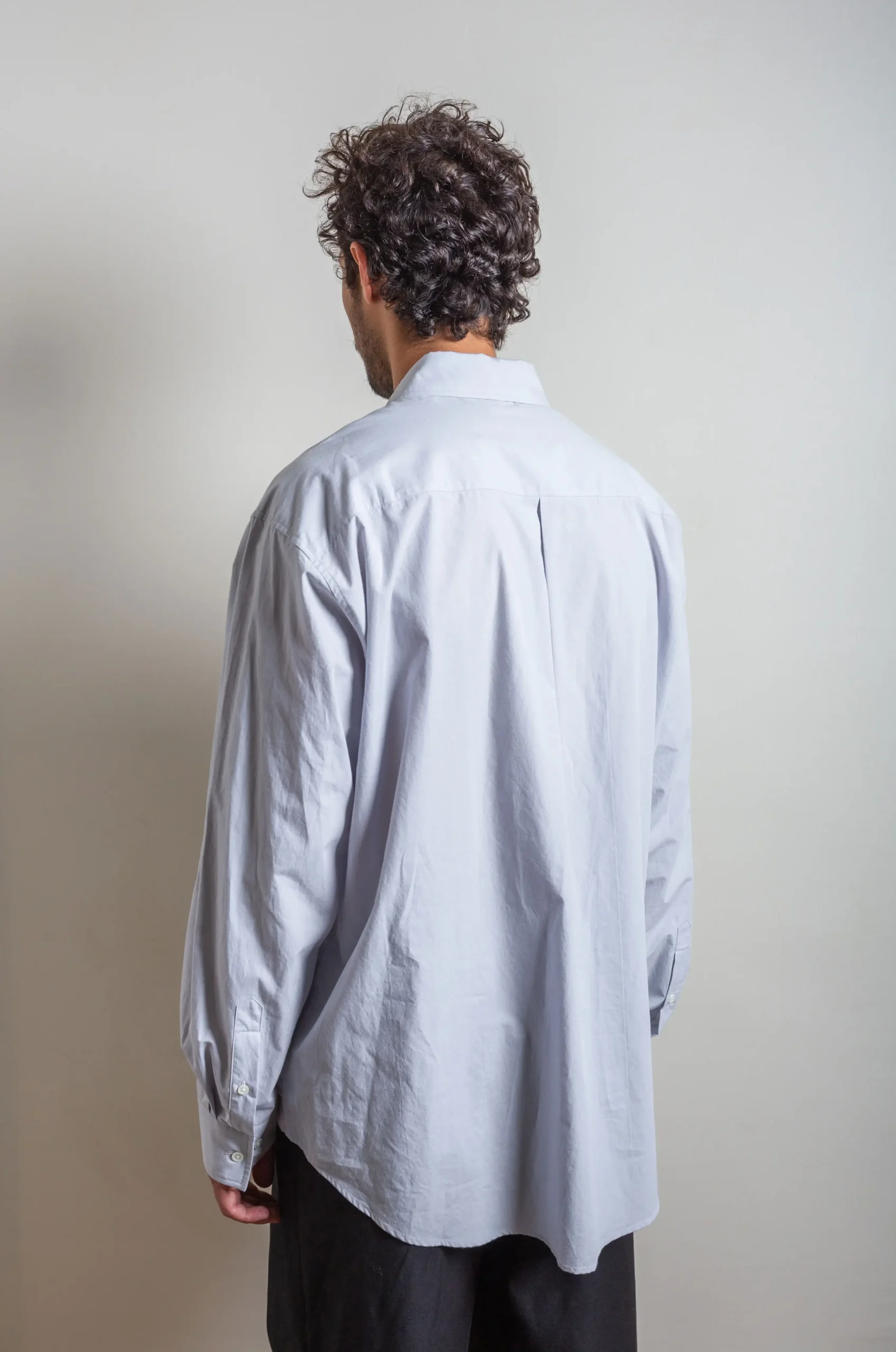 Stein - Oversized Standard Shirt - Off Grey