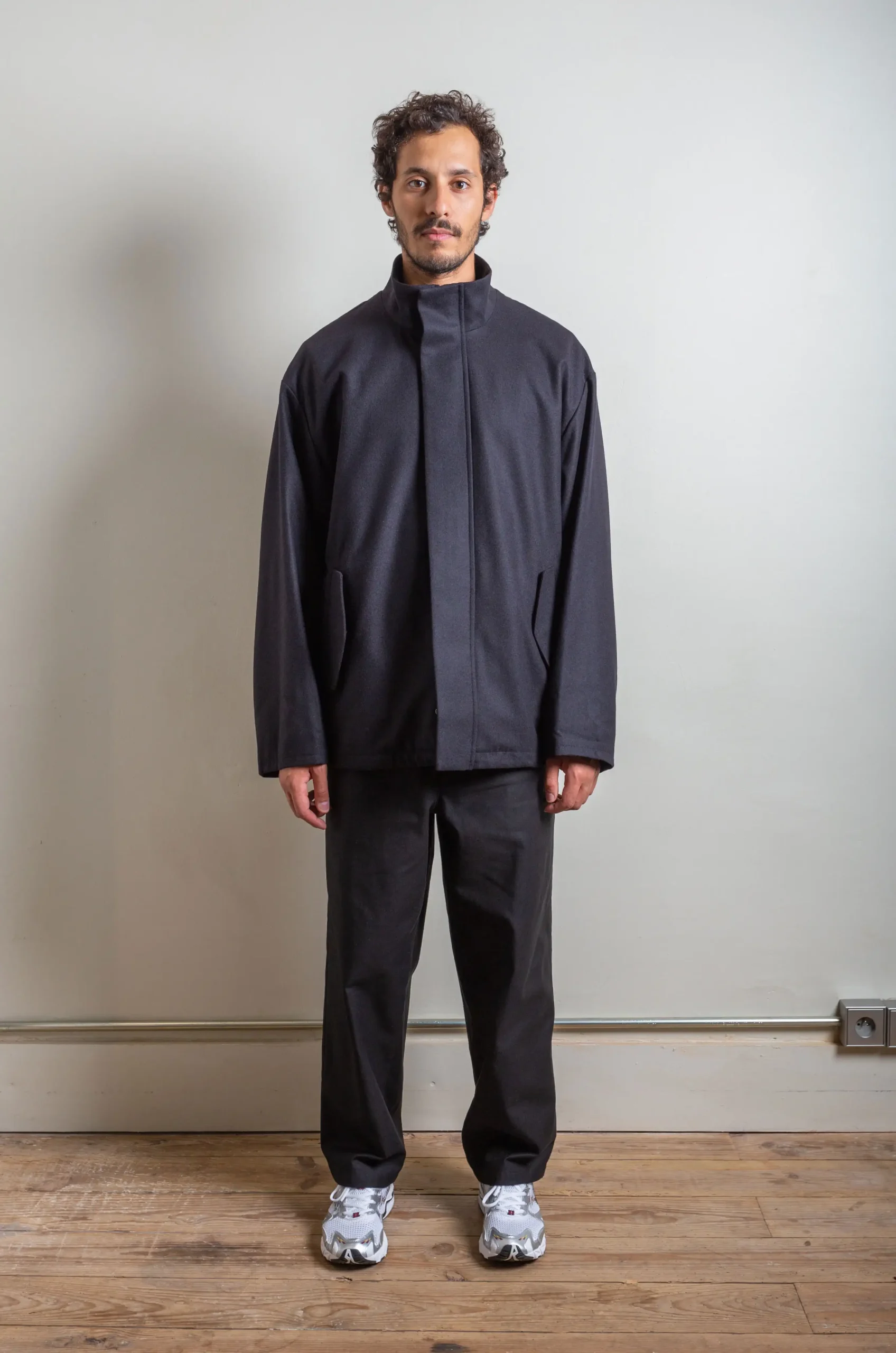 stein / Padded Stand Collar Coat - メンズ