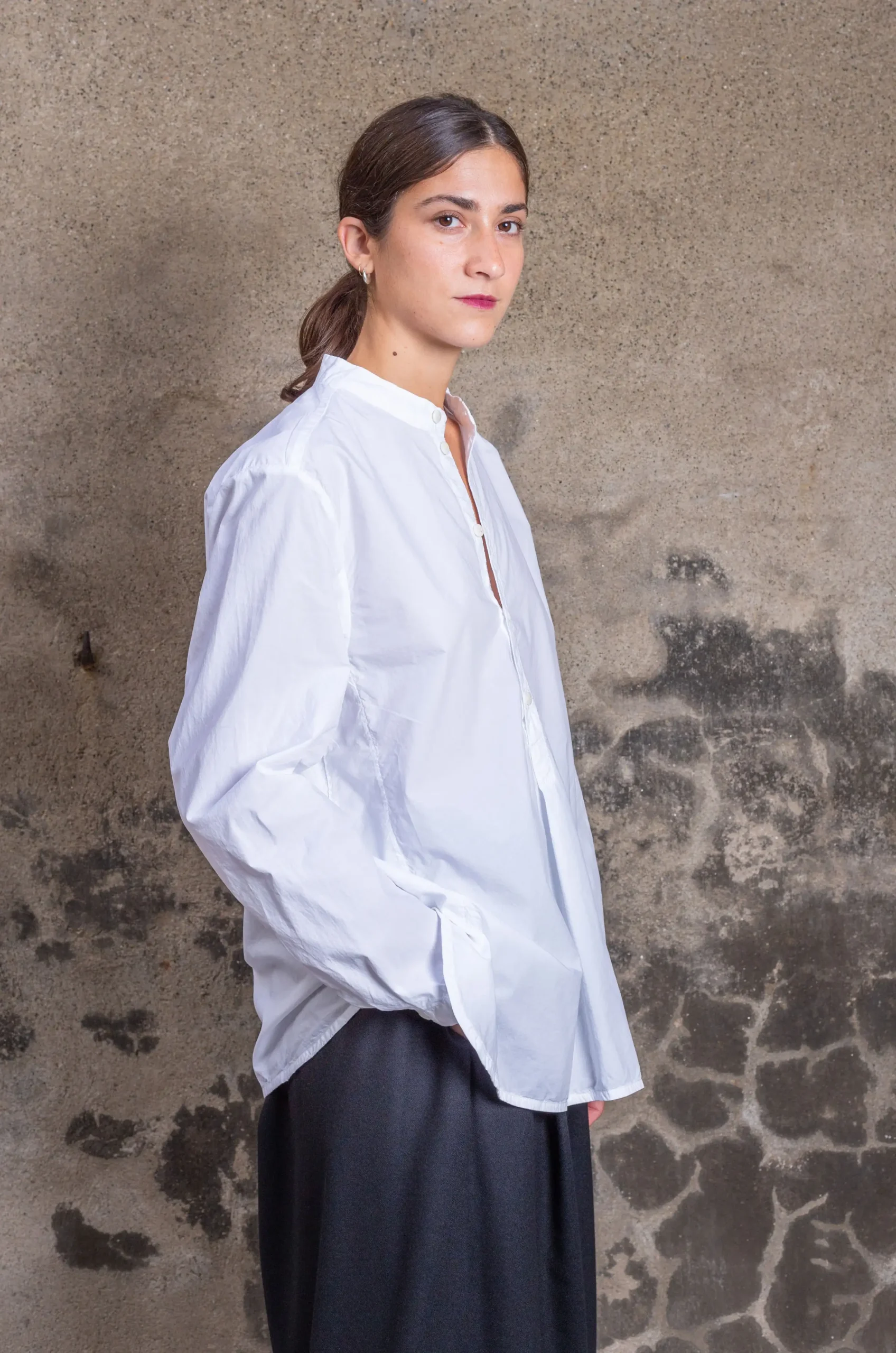 Toogood - The Botanist Shirt - Poplin Chalk