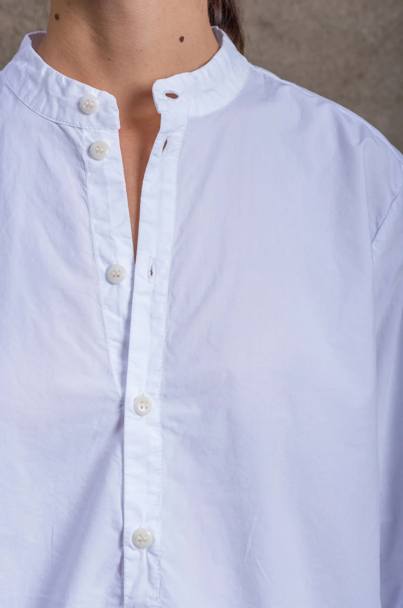 Toogood - The Botanist Shirt - Poplin Chalk