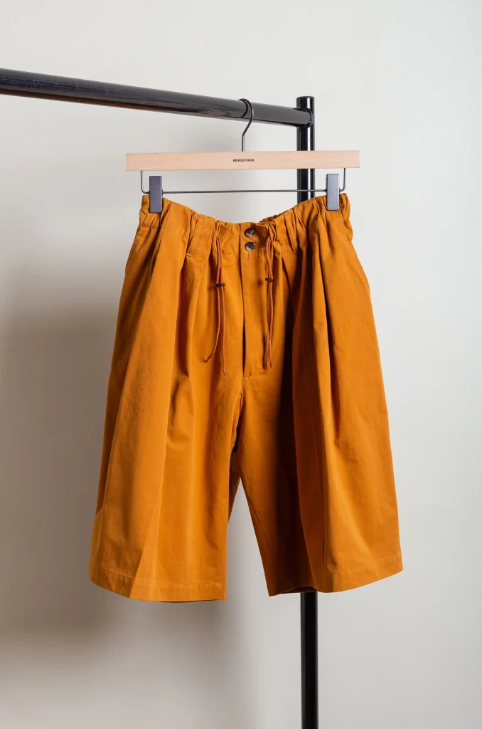 Sillage - Circular Short Pants - Orange - RENDEZ-VOUS STORE